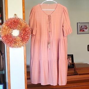 TIERED DRESS SIZE XL